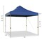 Portable 10x10ft Pop Up Canopy Event Party Tent Adjustable with Wheeled Bag
